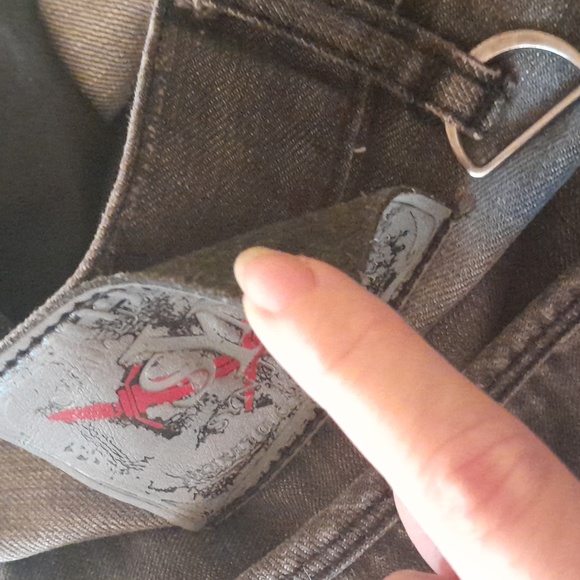 SYN Jeans Distressed Gray Jeans 36x34 - Picture 8 of 8